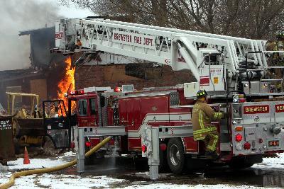 Structure Fire- Mutual aid to Brewster | Brewster Hill Road. Pictures Copyright © 2010 The Journal News